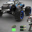 RC Truck Cars, 1:16 Scale All Terrain Monster Truck, 40KPH High Speed Remote Control Cars, 30MPH 4WD Off Road Monster Truck, 2.4Ghz Radio Control, 2 Rechargeable Batteries, 40+ Min Play, Gift for Boys Adults - Toyigo