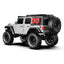 2.4G 4WD RC Rock Crawler Truck – RUBICON Off-Road Climbing Vehicle with LED Lights (Grey, Upgraded Version)
