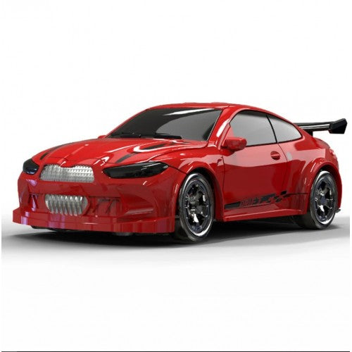 1/64 2.4G 4WD Drift RC Car Mini Race LED Light Radio Control High-Speed Motor Full Proportional On-Road Racing Vehicle Model - Boys' Gifts Desktop Toys