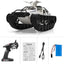 RC Tank Car, 1/12 Scale Remote Control Tank, 2.4GHz RC Tank for Kids, Remote Control Rechargeable Tank, 360ø Rotating Vehicle, Gifts for Boys Girls Teens - Toyigo