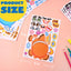 24 PCS 6 x 9 Make-a-face Sticker Sheets, Make Your Own Animal Dinosaur and Match Sticker Sheets with Dinosaur and Fantasy Animals Kids Party Favor Supplies Craft  for Kids