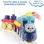 Learn Toddler Musical Train Set Toys, Kids First Electric Railway Tracks Playset, Baby Choo Choo Train W/Learning Blocks, Birthday Gifts for 12 18 Month 1 2 3 4 Year Old Boy Girl Infant Child