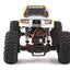 Toys 2.4G Waterproof Electric 1:10 Scale 4WD RC Rock Climbing Car Crawler Truck with Dual Front and Rear Steering Function