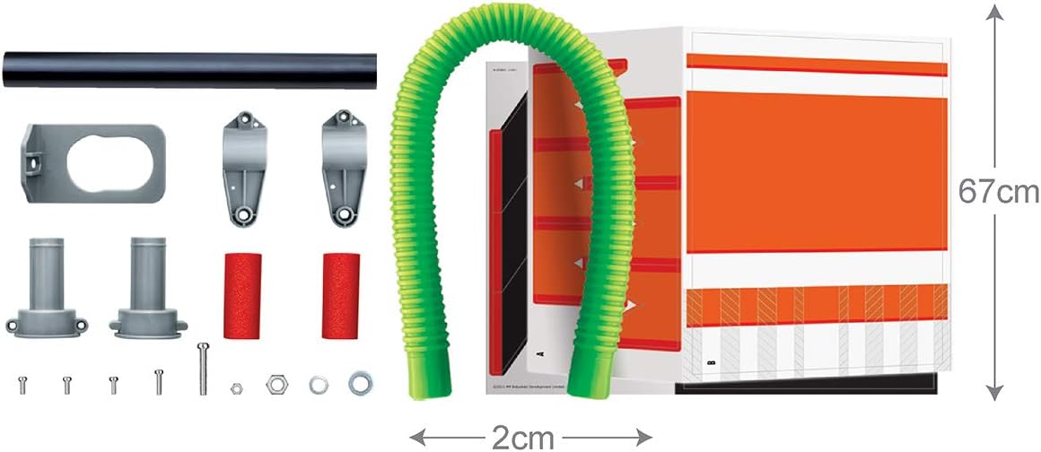 Green Science Rocket Kit, STEM Toys DIY Physics Science Experiment Launch Educational Gift