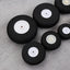 RC Airplane Parts, Kids Plane Toy, RC Wheels Replacement Tail Wheels 1" - 3"Inch EVA Sponge Wheel Hub Accessories DIY Aircraft Spare Parts - Toyigo