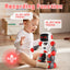 Robot Toys, Programmable Smart Remote Control Robot, Educational Robot LED Eyes and Voice Recording Function, Children Cool Tech Gifts Age 4 5 6 7 Boys for Kids