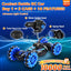 3 Heads RC Stunt Cars, RC Tank That Shoots, Remote Control Tank Shooting Water Bullet Ball, RC Tank Spray Toy, Chase Light Control Remote Control Car, RC Tank for Boys 6-12, Kids Toy gifts Birthday Christmas - Toyigo