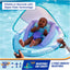 Infant Spring Float, Baby Pool Float with Canopy & UPF Protection, Swimming Pool Accessories  3-9 Months, Mermaid for Kids