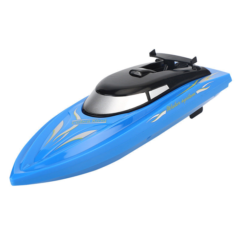 RC Boat, Remote Control Boats for Kids and Adults,10km/H 2.4G High Speed Remote Control Boat, Fast RC Boats for Pools and Lakes with 4 Rechargeable Battery