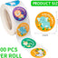 3 Rolls Motivational Stickers, 1500 Pcs Teacher Reward Stickers, School Supplies Roll Sticker, Potty Training Stickers for School Classroom Home, 24 Designs for Kids