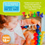 Montessori Sensory Pegboard 33 Piece Set, Develop Sensory Play Occupational Therapy, STEM Learning Educational Toys for Kids 2+ - Includes Foam Board, Lacing String, Dice, Storage Bag, E-Book