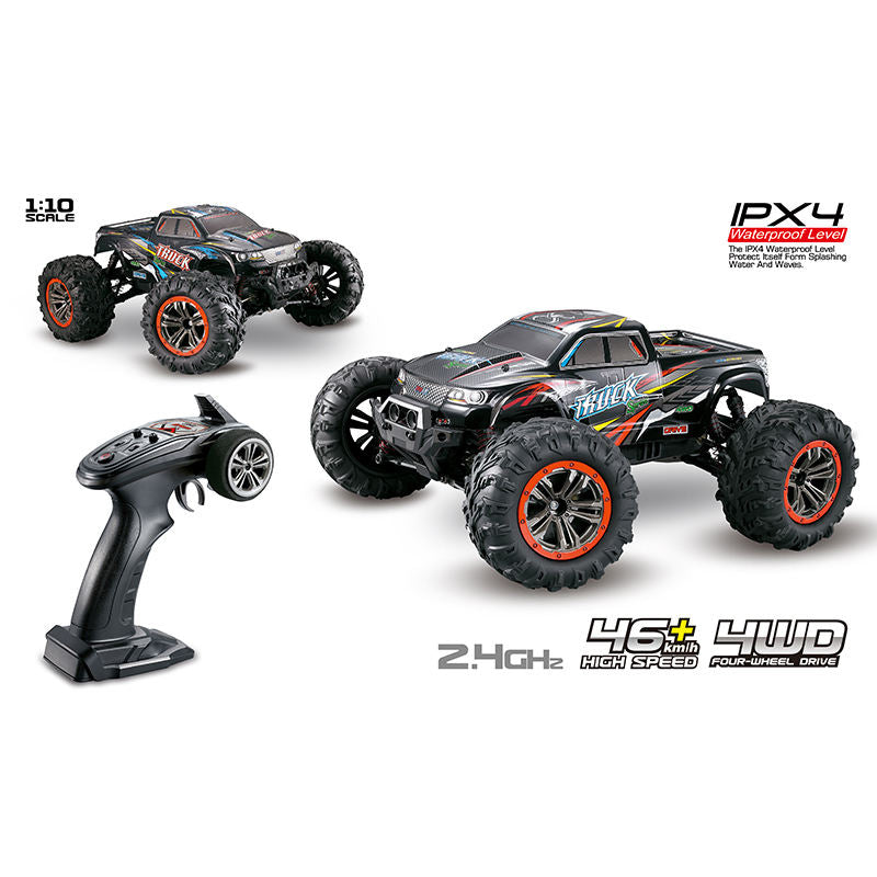 Toys Electric Remote Control Car – Off-Road 4WD 1/10 Scale, 2.4G High-Speed RC Truck, All-Terrain Radio-Controlled Vehicle for Kids and Adults, Durable and Fast for Outdoor Adventures