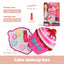 Pretend Princess Makeup Play Set for Girls, Dress-Up Toy with Play House Accessories