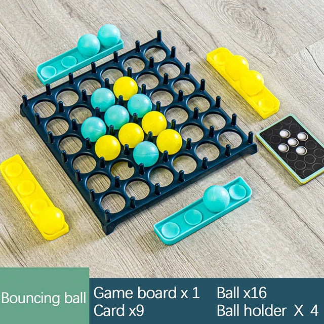 Fun games, Kids Ball Bouncing Game, Bounce Ball Family Party Game, Jumping Ball Tabletop Game, Toddler Toss Ball Game, Parent-child Interaction Board Game - Toyigo