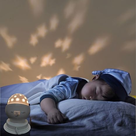 Star Night Light for Kids Star Night Light for Kids Bedroom Girls Night Light Starry Night Light Projector Plug in Night Light for Kids with Timer (1 Pack, 3000K)