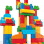 Fisher-Price Toddler Block Toys, Deluxe Building Bag with 150 Pieces and Storage Bag, Gift Ideas for Kids Age 1+ Years