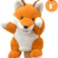 Hand Puppets Fox Puppets, 9" Realistic Stuffed Animal Puppets, Toddlers Cute Fox Stuffed Puppets for Kids with Movable Mouth, Fox Animal Hand Puppets for Adults Hand Puppets for Toddlers