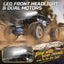 RC Cars Remote Control Car, 1:14 Remote Control Truck, 1:14 Off Road Monster Truck, Metal Shell 4WD Dual Motors LED Headlight Rock Crawler,2.4Ghz All Terrain Hobby Truck with 2 Batteries for 90 Min Play,Boy Adult Gifts - Toyigo