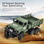 RC Military Truck, JJRC Q69 Off-Road Remote Control Car, 50 Minutes Playing Time, 2.4Ghz 4WD 1:18 Scale Toy Vehicle for Kids - Toyigo