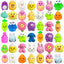 36 PCS Mochi Squishy Toys, Dinosaur Unicorn Sea Animals Stress Relief Toys, for Kids Boys Girls Party Favors Birthday Gifts