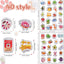 800pcsTeacher Stickers, Classroom Stickers, Motivational Stickers for Kids Stickers for Students