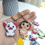 20PCS Cute Cartoon Keychain Keyring Pendants Accessories for Kids Birthday Party Favors School Carnival Reward Prizes Decoration Supplies