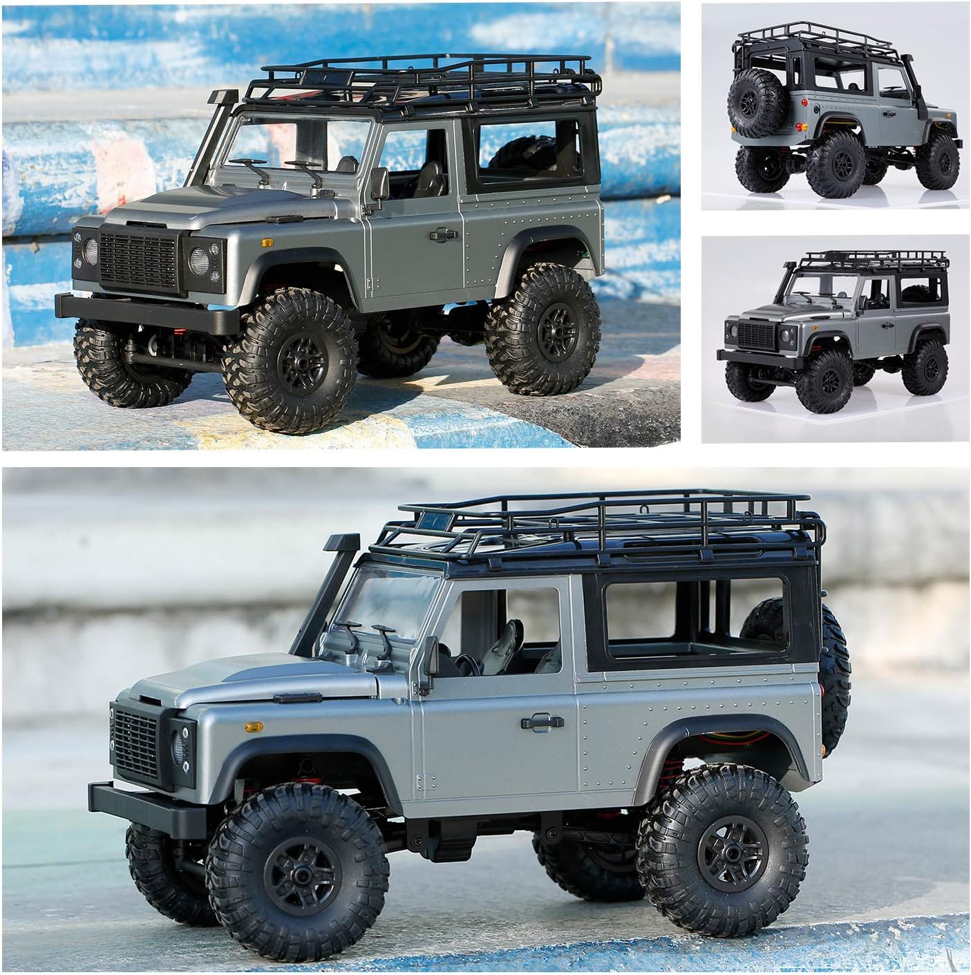 1:12 Scale 2.4Ghz RC Car 4WD RC Rock Crawler Off-Road Vehicle High Speed Remote Control Car For Boys Gifts MN99S