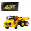 1/16 11CH RC Excavator & Alloy Metal Dump Car - Electric Sound & Light Remote Control Die-cast Truck