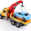 Truck Toy, Large Truck Toy, 1/18 Boy Toy 9 inches, 3 different scene sound effects Big Rescue Tow Truck For Kids - Toyigo