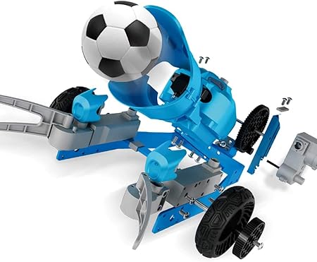 RC Robot Catapult, Top Race 2.4G Remote Control RC Robot Catapult, DIY 100 pcs Electronic RC Toys Educational, Alloy Metal Mechanical Robotic Catapult Building Kit, Take Apart STEM Hobby Gift Toy for Kids 8+ & Adults - Toyigo