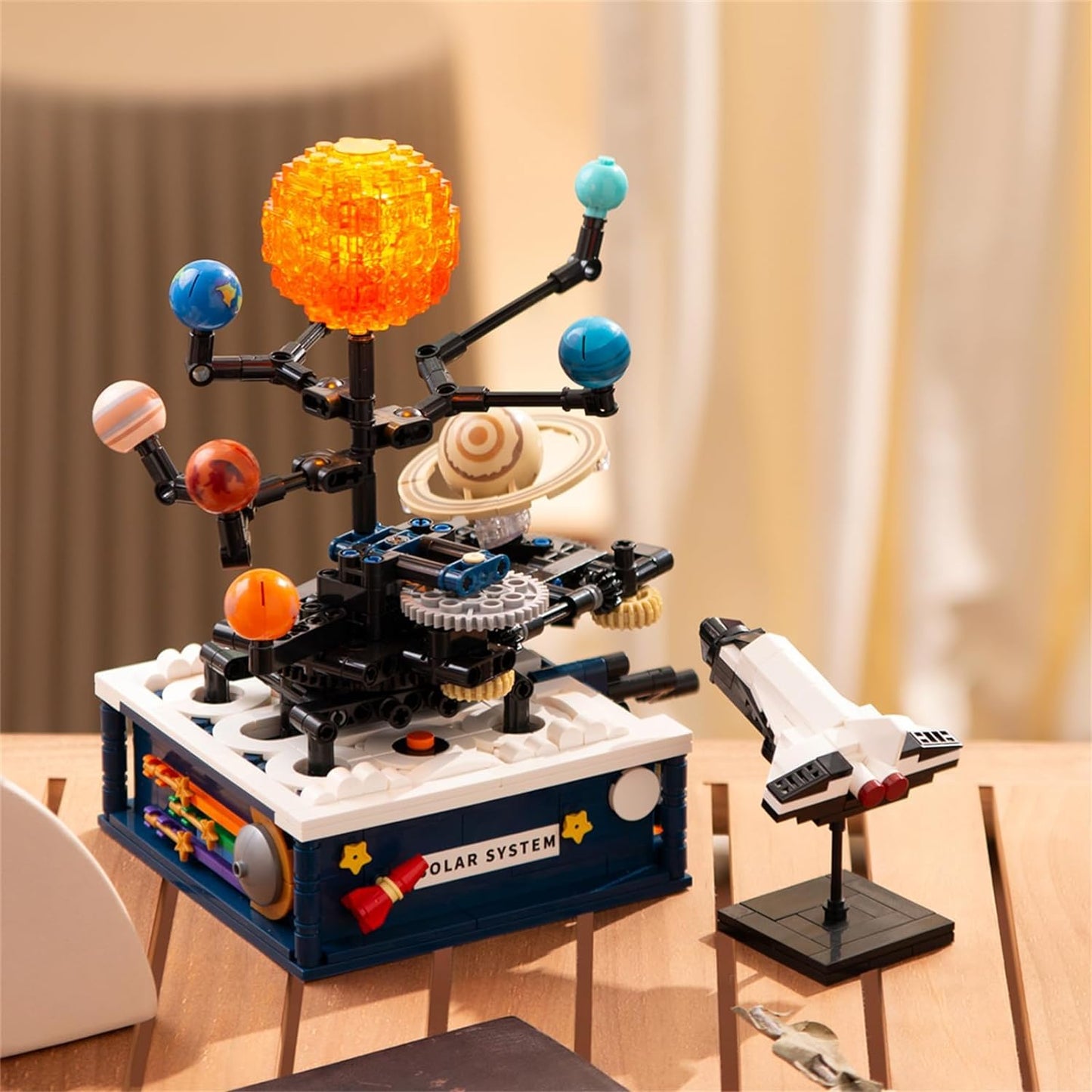 Solar System Creative Building Toys, Educational Toys for Science Experiments, Gifts for Children Ages 8-10 - Ages 12-14 and up, STEM Learning Kits 775 Pieces