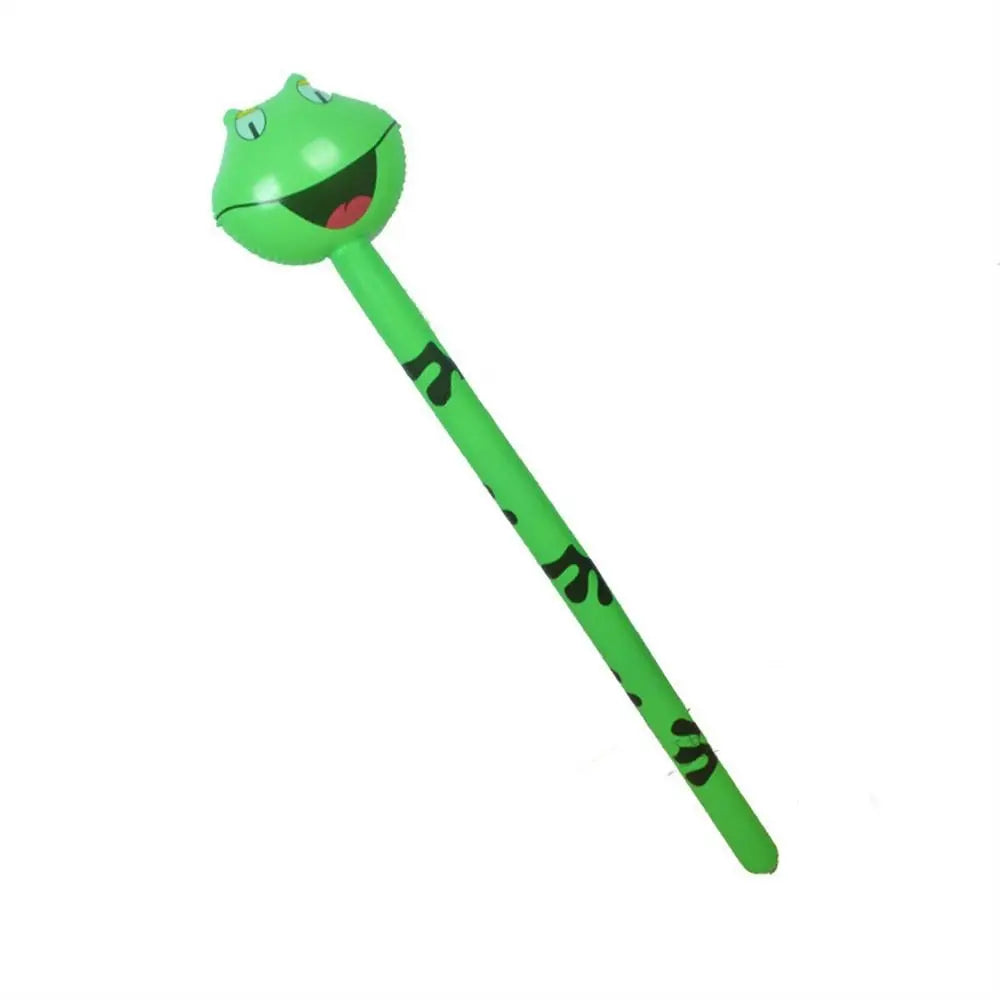 Inflatable Animals Sticks, Jungle Safari Inflatable Toys, Inflatable Hammer Sticks, 11 Pcs Inflatable Animals Sticks, Cartoon Blow Up Inflatable Hammer Sticks - Toyigo