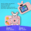 Y8s New Cartoon Mini Rabbit HD Children's Camera - Party Toys Digital Camera For Children