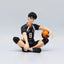 3 Styles 10CM Sitting Manga Toys Figurine Statue Haikyuu Shoyo Hinata Kageyama Tobio Gift PVC Anime Figure