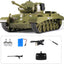 Pershing M26 US Heavy Tank RC, 2.4GHz Remote Control Tank, Infrared Battle Panzer, 1/30 Scale Model Military Vehicle, RC Tank with Sound and Lights - Toyigo