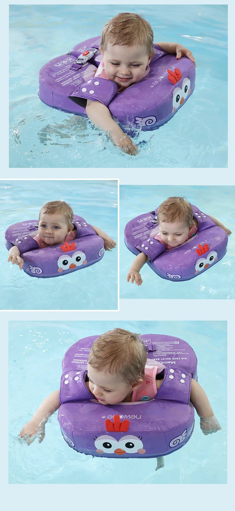 Swimming Float Kids, Infant Swim Trainer Toy, Infant Swim Trainer, Baby Inflatable Pool Float Toy, Swimming Pool Toy, Beach Pool Accessories Toys - Toyigo