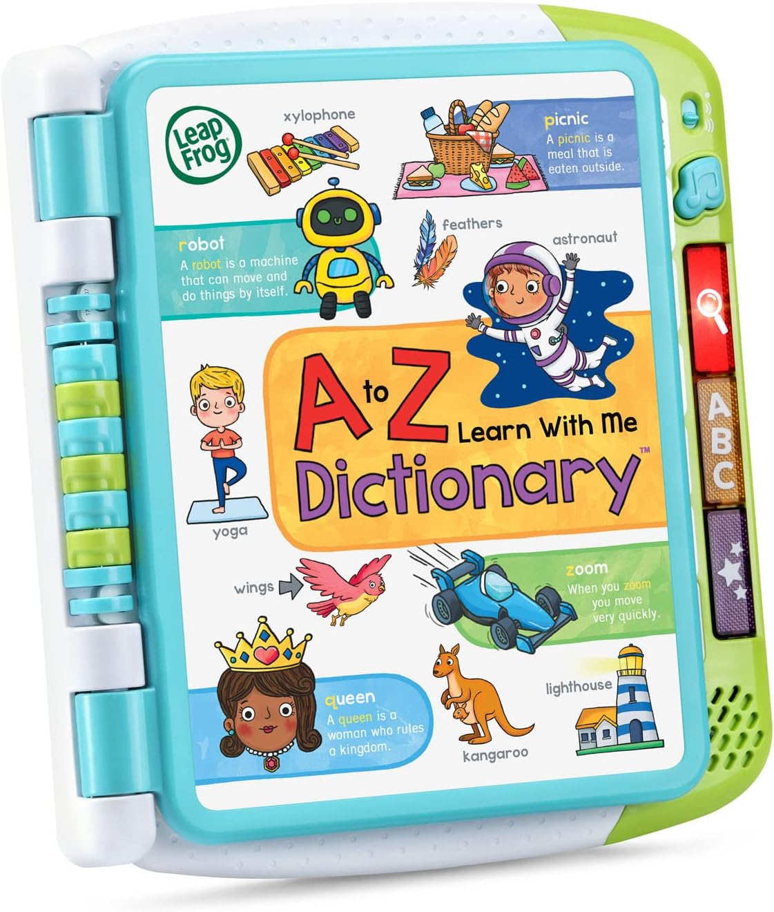 Learning toy, Alphabet Interactive learning dictionary A to Z learning tool, Alphabet and vocabulary learning device for Kids Interactive learning dictionary A to Z learning tool, Alphabet and vocabulary learning device for Kids - Toyigo