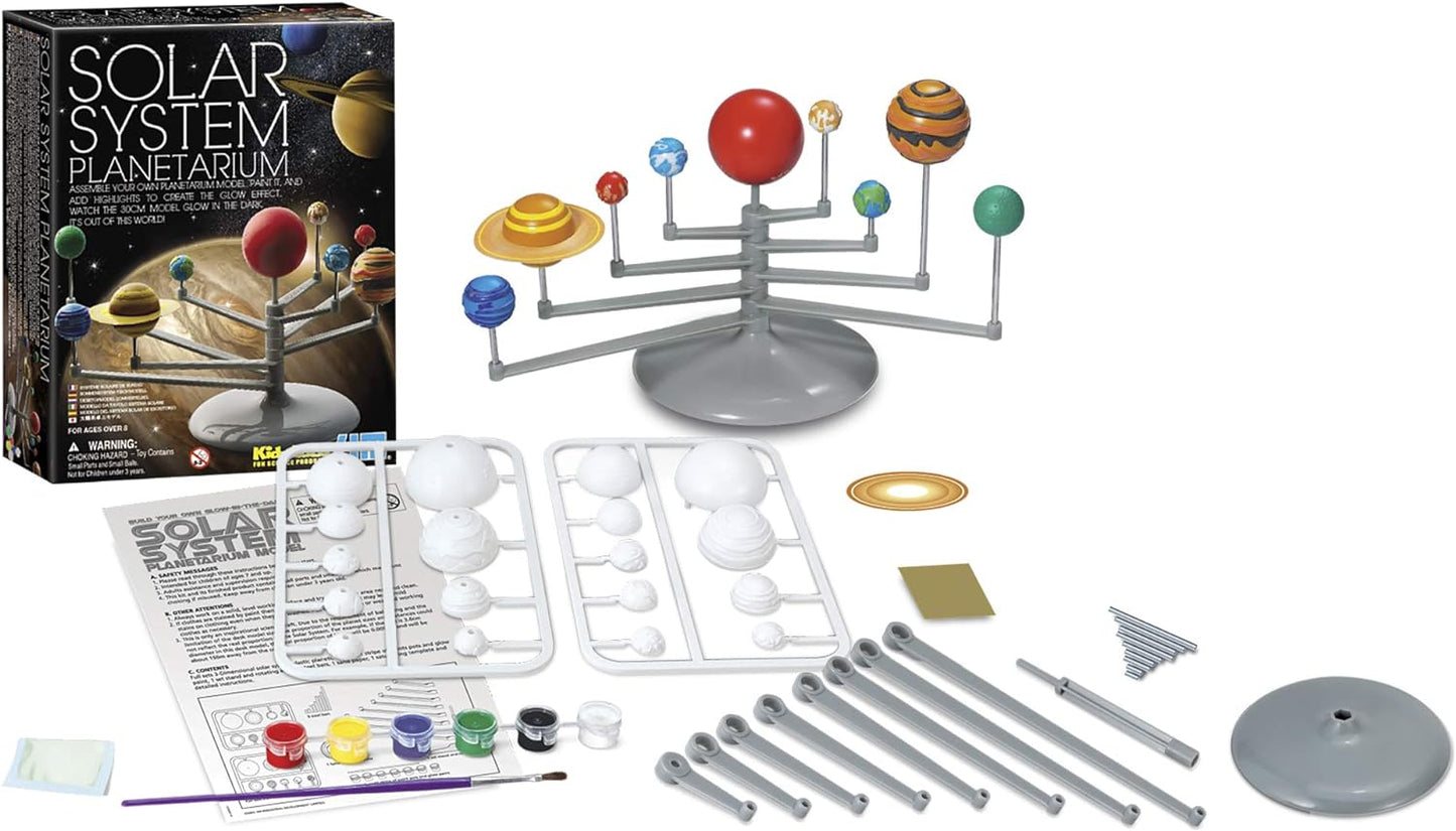 Solar System Planetarium, DIY Glow In The Dark Astronomy Planet Model Stem Toys Gift for Kids & Teens, Girls & Boys