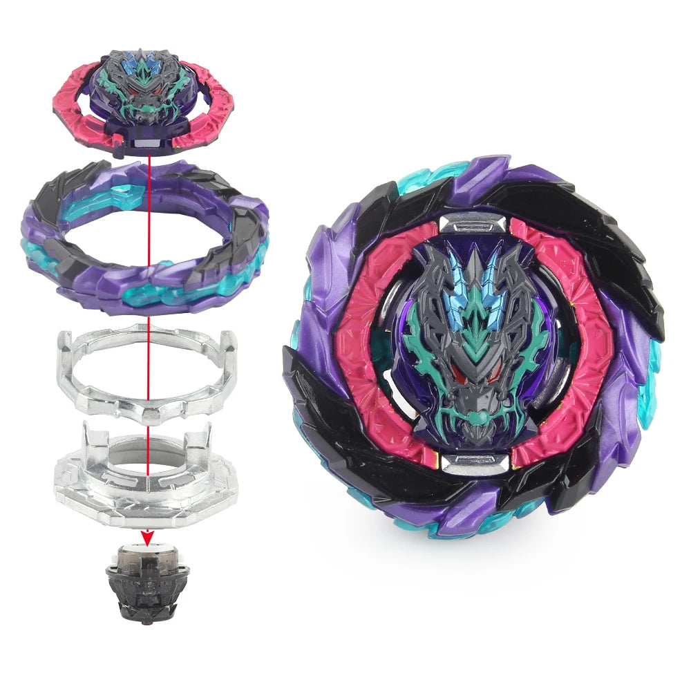 Spinning Top Toys, Blayblade Burst, Bey Gyro, Metal Left Spinning Battle Top, Gaming Tops Gyro, Superking Battling Toys , Top Toy without Launcher - Toyigo