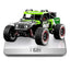 16 4WD 2.4G High-Speed RC Car Brushed & Brushless Vehicle Models Proportional Control - Red/Green