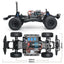 1:10 Scale RC Off-Road Car – Full Proportional Remote Control Truck, High-Speed Racing, LED Lights, All-Terrain Vehicle