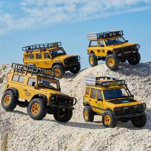 1:24 Camel Cup Simulation Range Rover Discovery 90/110 First Generation Off-Road Vehicle - Climbing Model