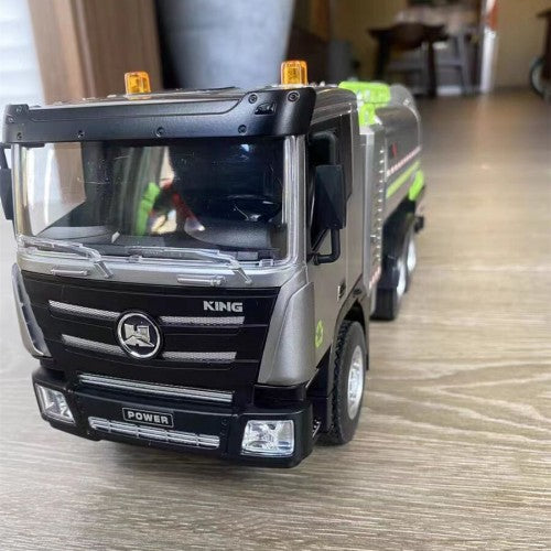 Rechargeable RC Fog Car – Sanitation Spray & Dust Control Truck