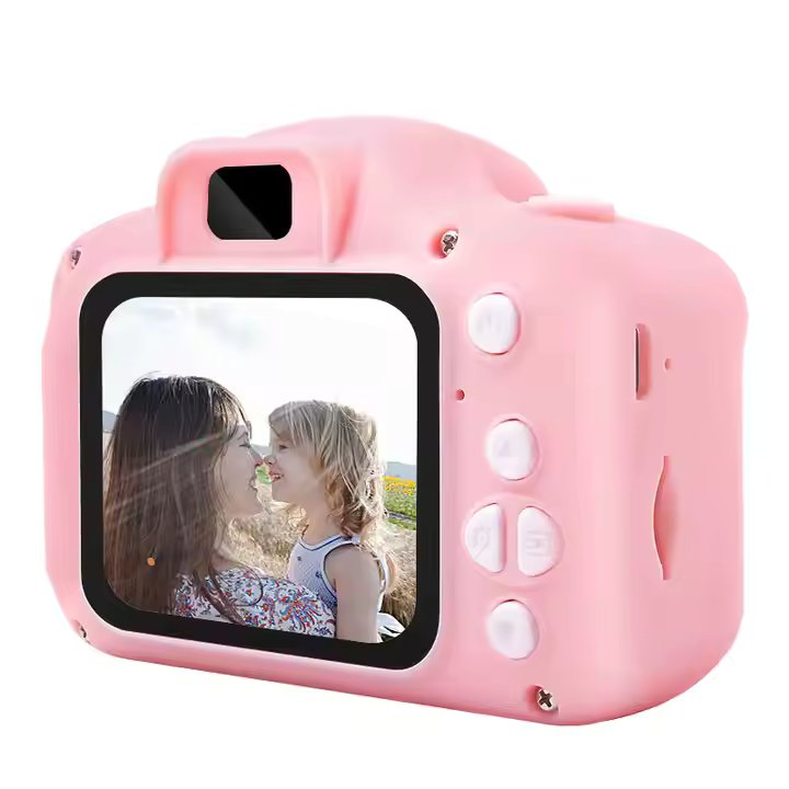 Kids Digital Mini Camera Toy - Rechargeable Video Camera for Boys and Girls Birthday Gift