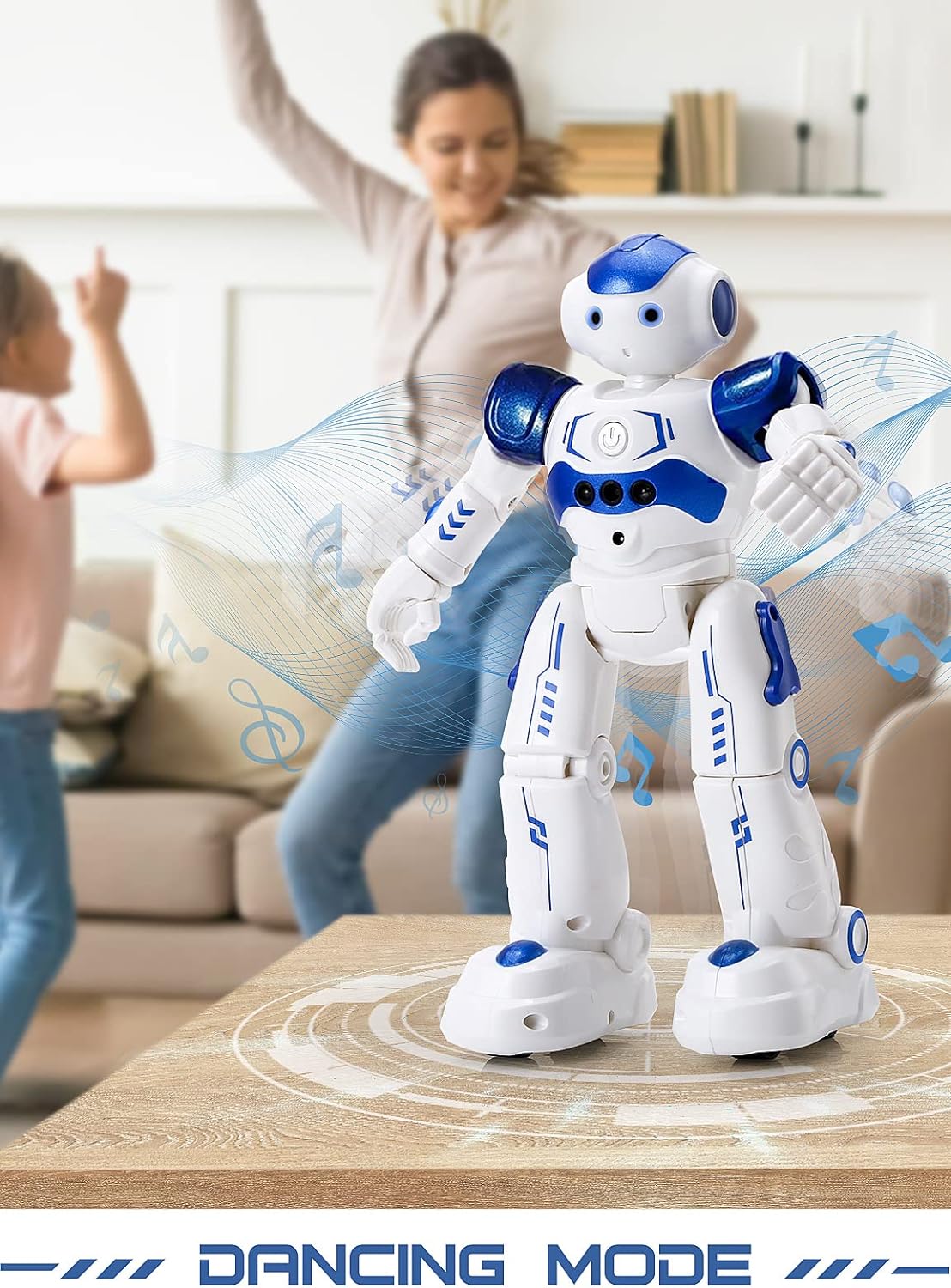 RC Robot Toys, Gesture & Sensing Programmable Remote Control, Birthday Gift for Kids, Age 3 4 5 6 7 8 Year Old Boys Girls