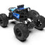 Remote control car alloy climbing car, 1:16 RC rock crawler, 2.4G four-wheel drive RC car, Charging electric RC car, Cross-border RC car, Big wheel mountain stunt RC car