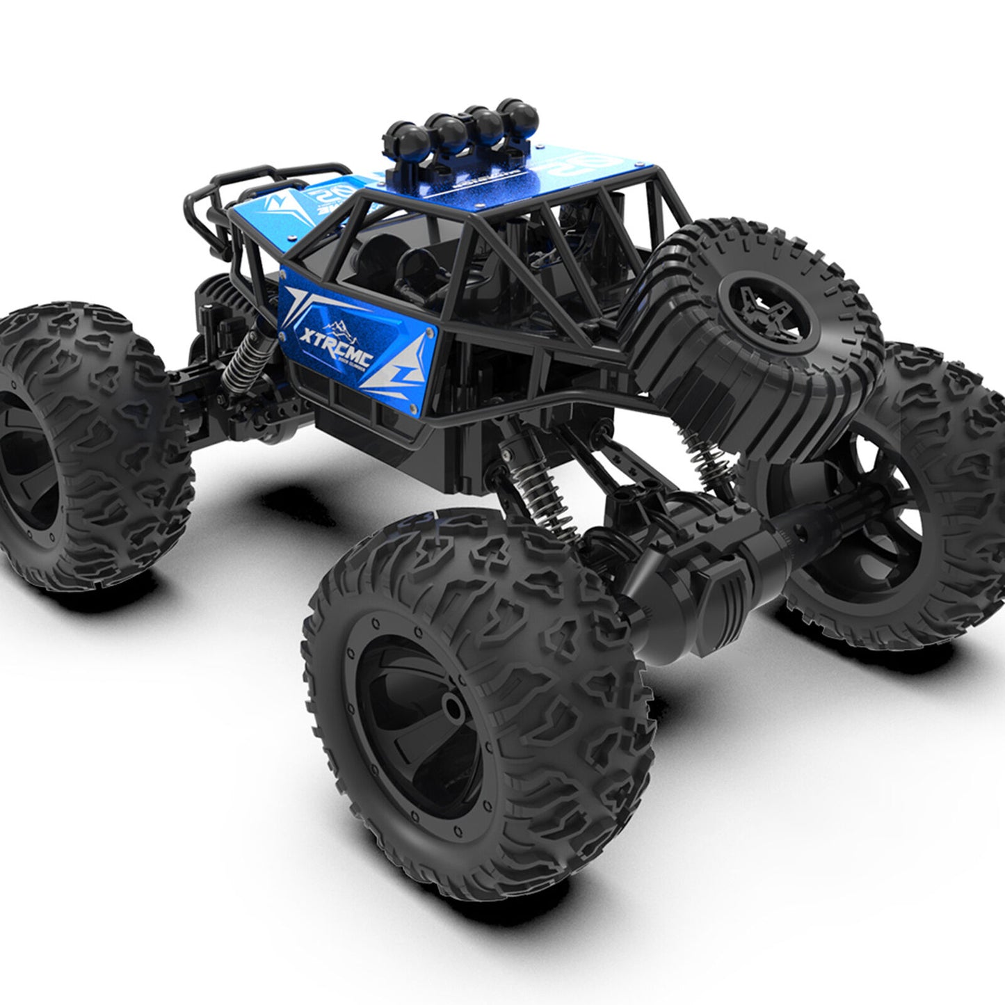 Remote control car alloy climbing car, 1:16 RC rock crawler, 2.4G four-wheel drive RC car, Charging electric RC car, Cross-border RC car, Big wheel mountain stunt RC car