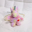 Soft Toys, Rainbow Unicorn Backpack, Kawaii Kindergarten backpack, Fluffy Plush Stuffed Animal Toys Cute Princess Mini Plushie Bag  Birthday Gifts For Friends(40cm) - Toyigo