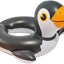 Animal Head Split Ring Pool Floats, Includes Frog, Duck, Penguin, Giraffe, Frog, Penguin, 43234-2327 3 Pack 59220EP