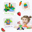 Kids Play Tool Set for Toddlers, 28Pcs Kitchen Creations Noodle Playset and Ice Cream Maker Machine Dough for Kids Play Kit for Kids Birthday Holiday Gift for Kids